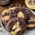Marbled Brownie Chocolate Chip Cookies