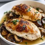Mushroom Stuffed Chicken Breast
