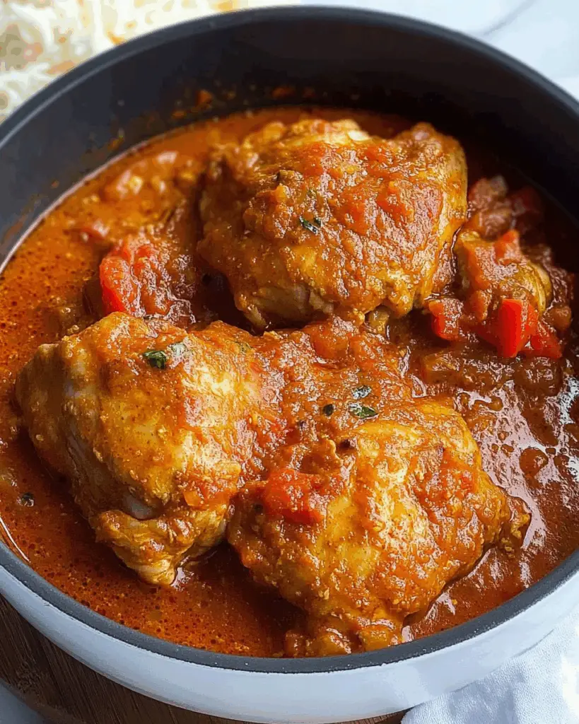 Nigerian Chicken Stew