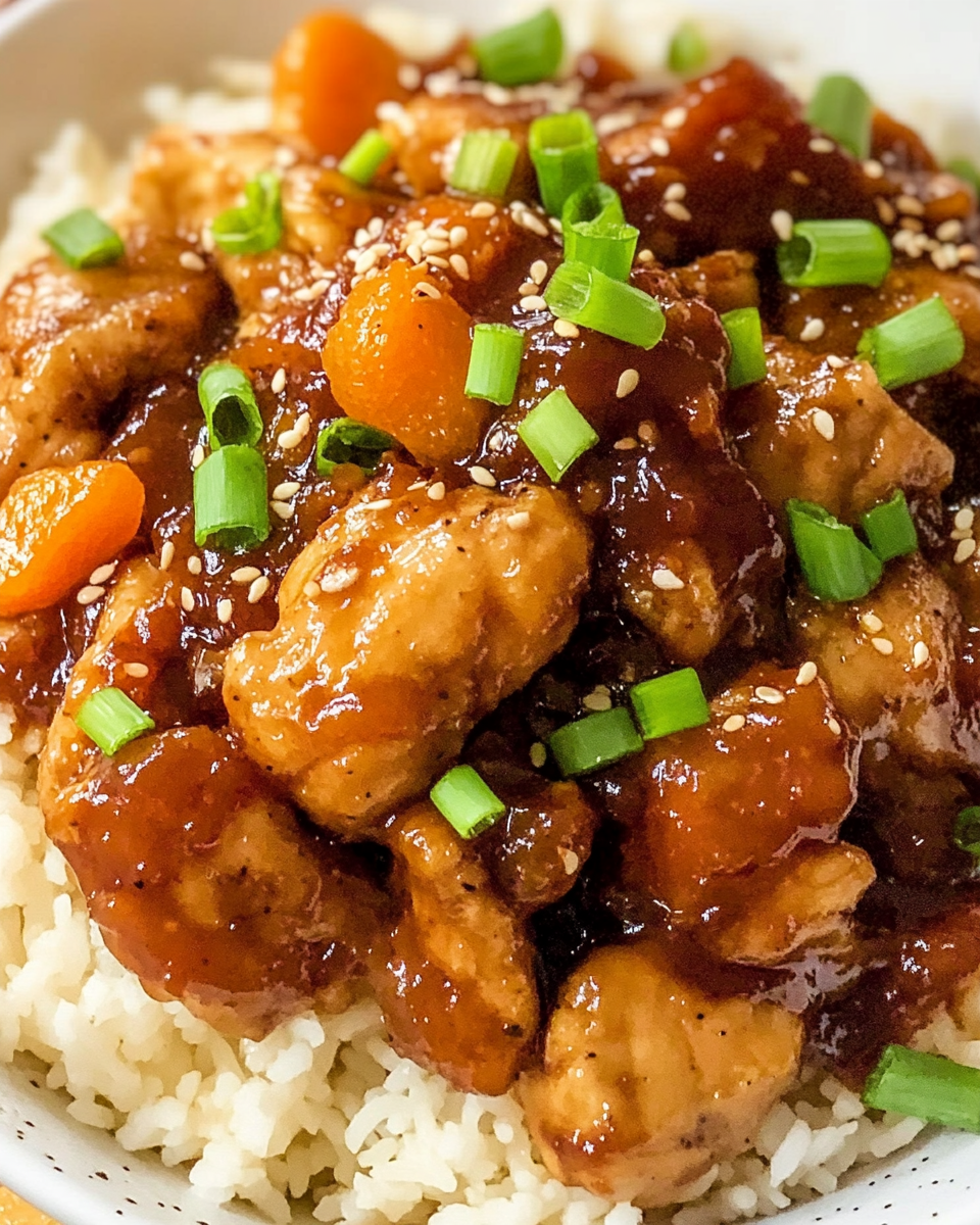 Slow Cooker Orange Chicken
