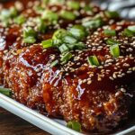 Sweet & Spicy Korean BBQ Meatloaf