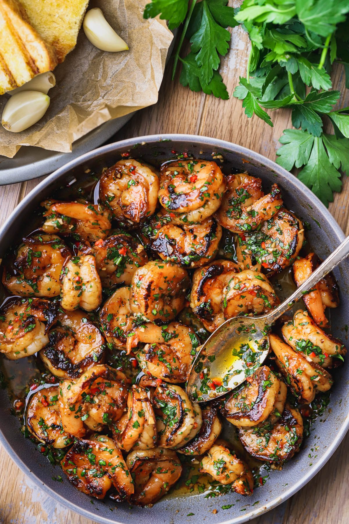 Pan-Seared Chimichurri Shrimp