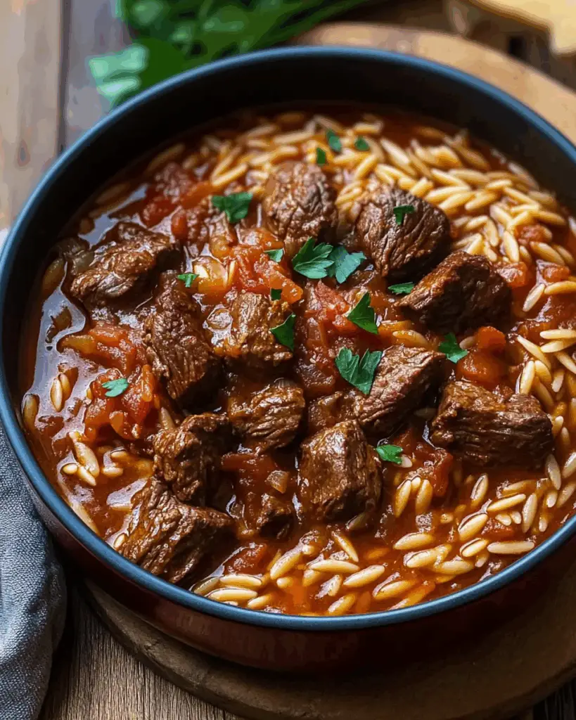 Beef Giouvetsi
