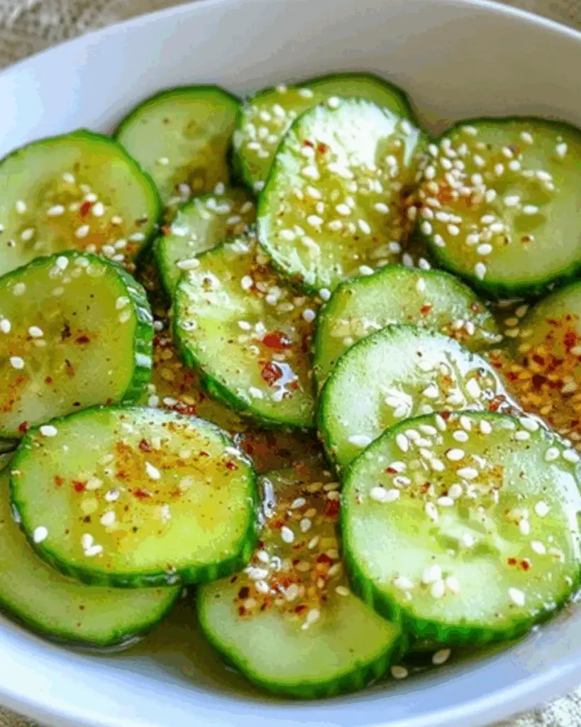 Best Spicy Asian Cucumber Salad