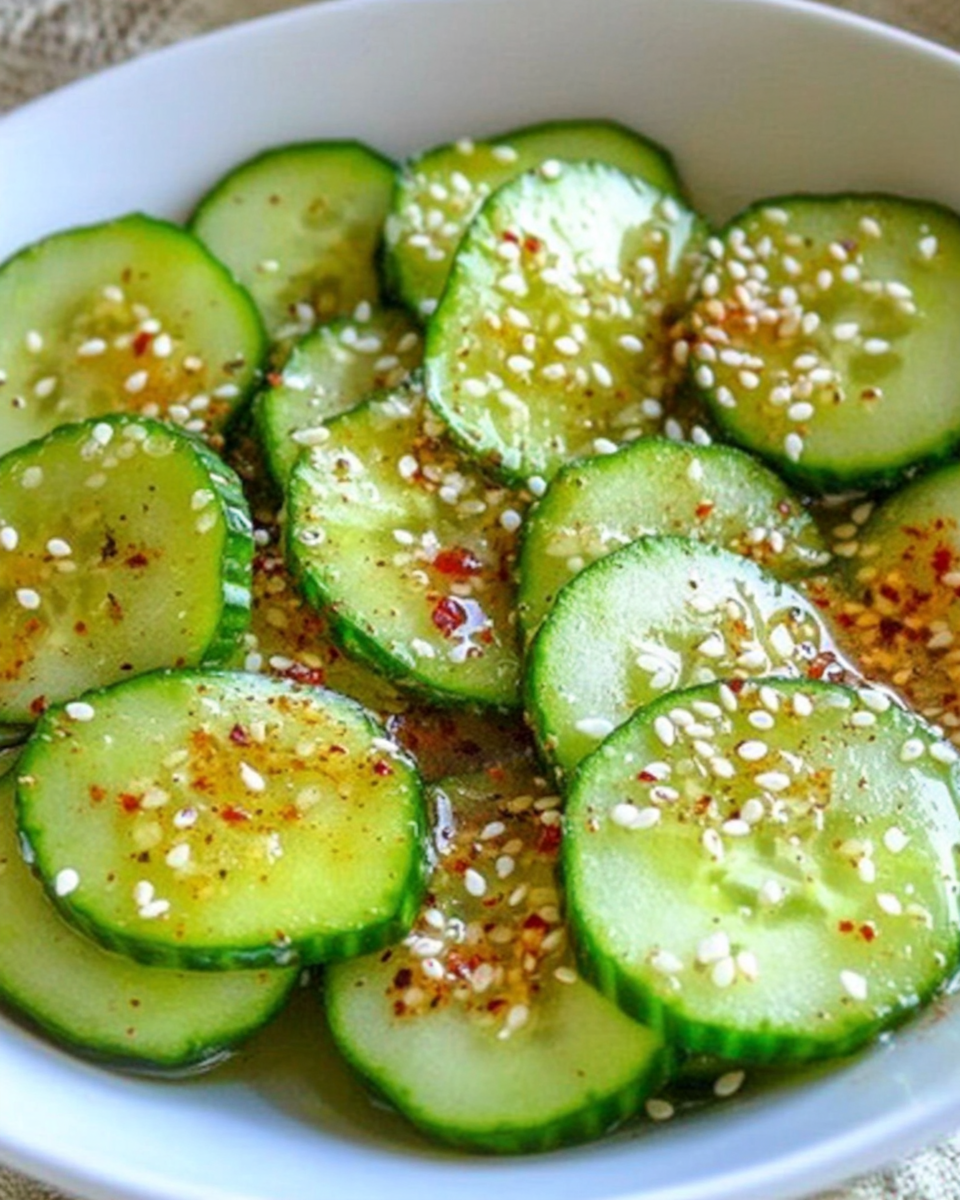 Best Spicy Asian Cucumber Salad