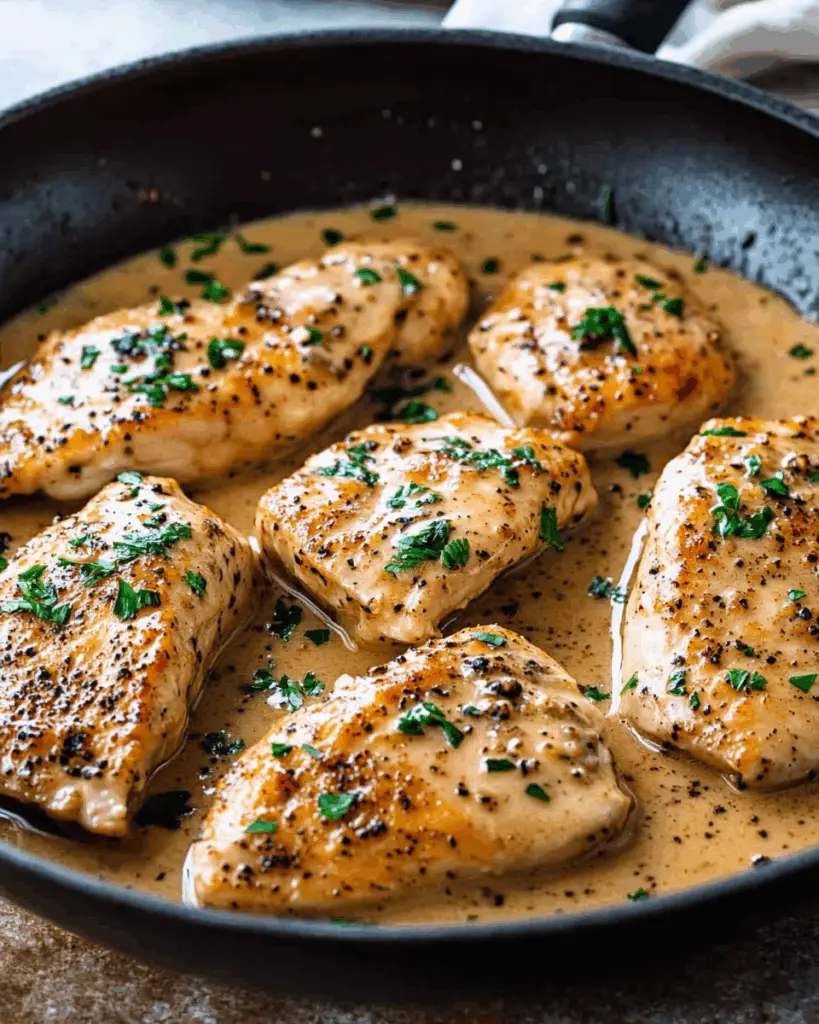 Chicken au Poivre