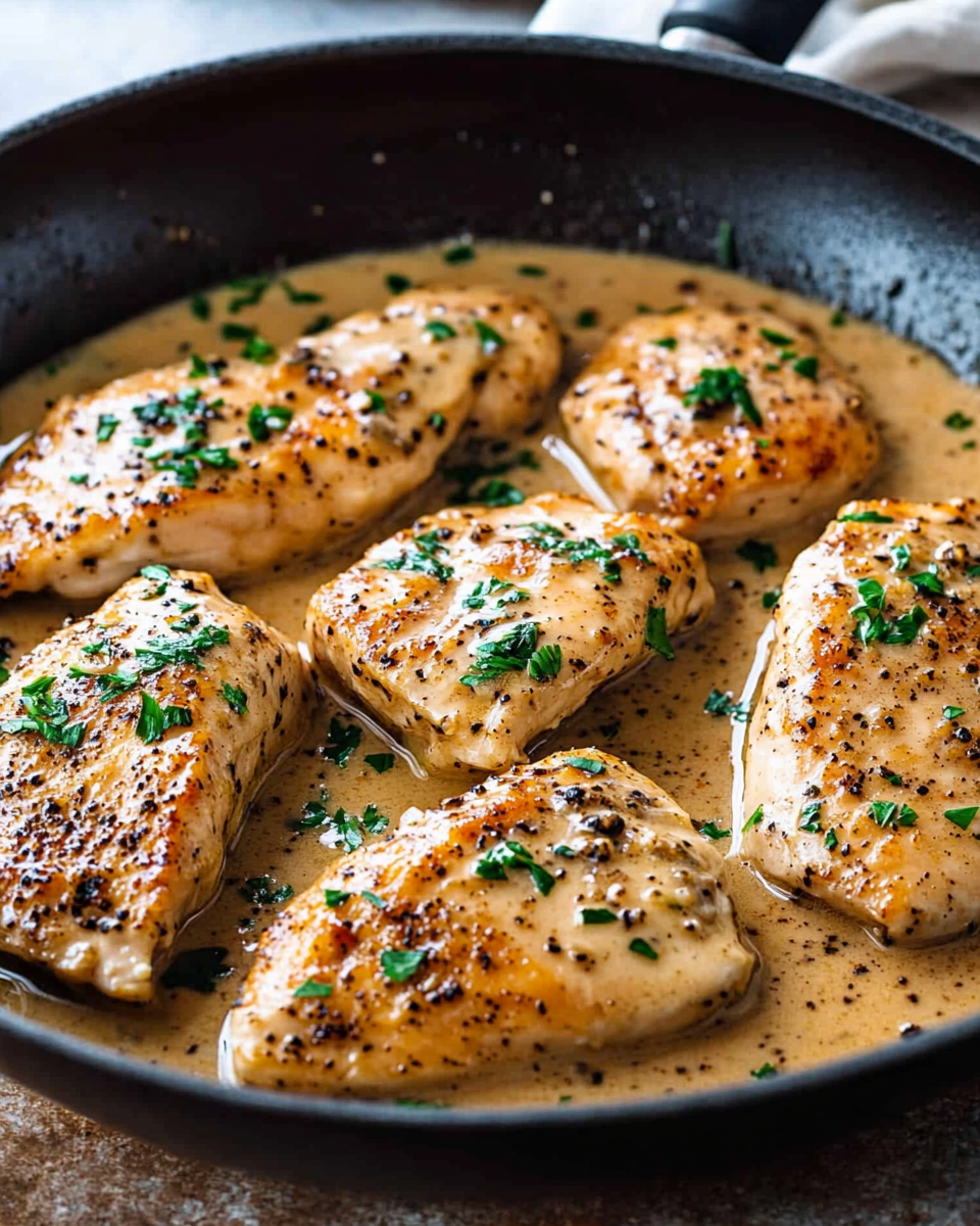 Chicken au Poivre