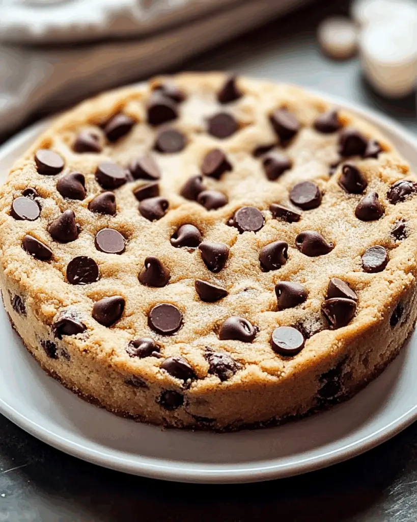 Chocolate Chip Cookie Cake