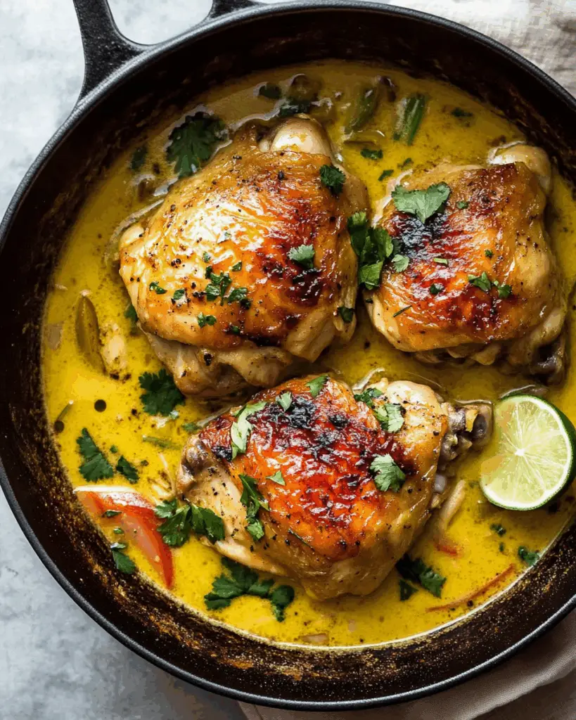 Coconut Milk Braised Chicken