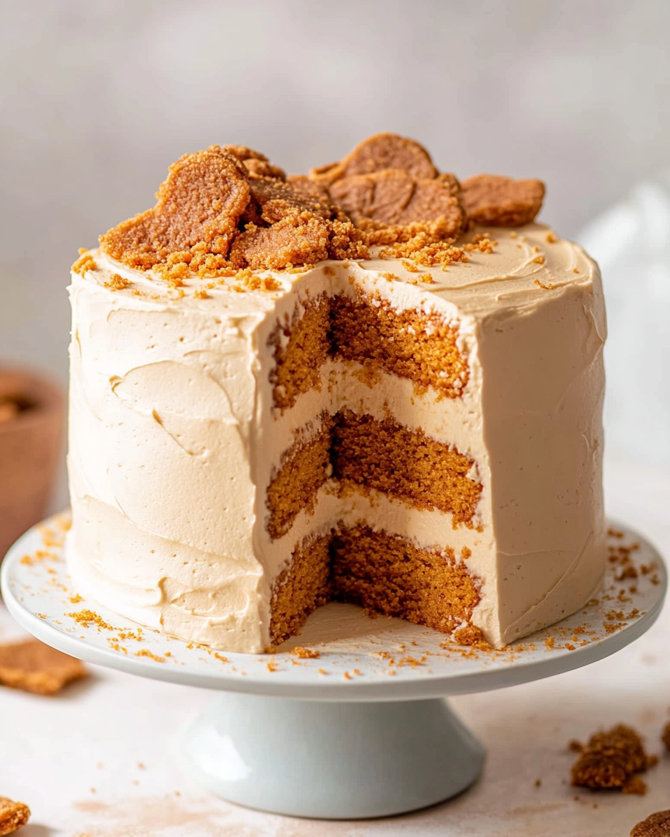 Cookie Butter Cake