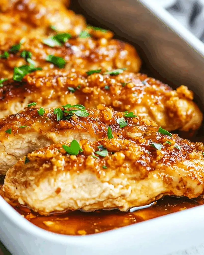 Double Crunch Honey Garlic Chicken