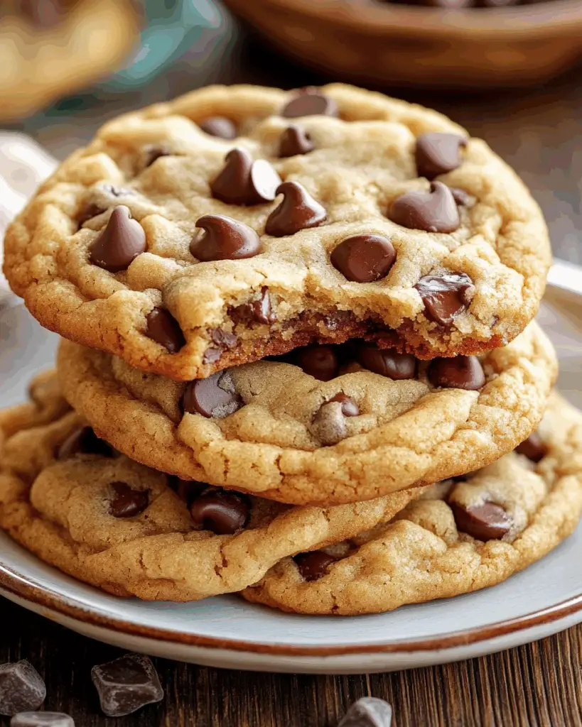 Giant Chewy Chocolate Chip Cookies
