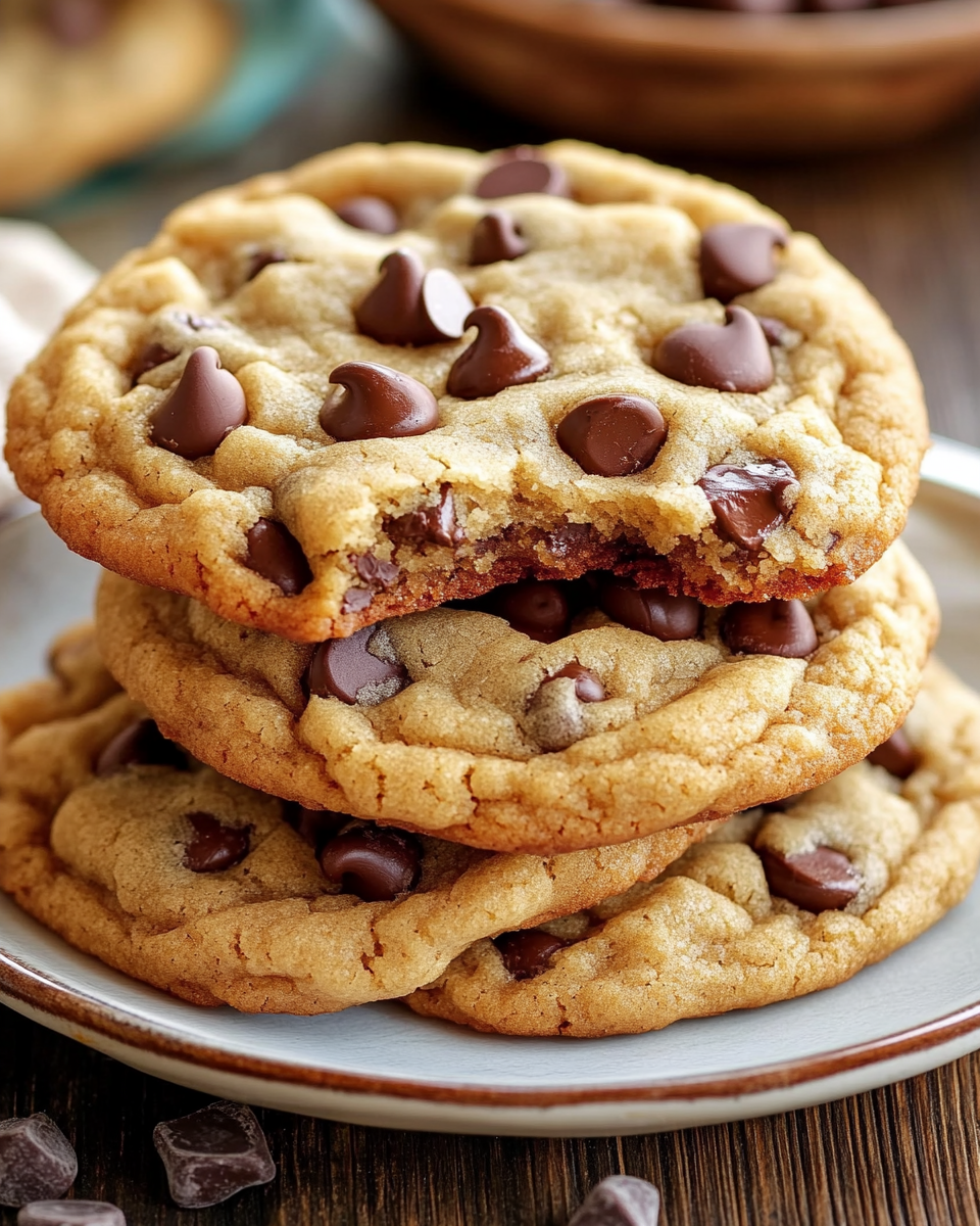 Giant Chewy Chocolate Chip Cookies