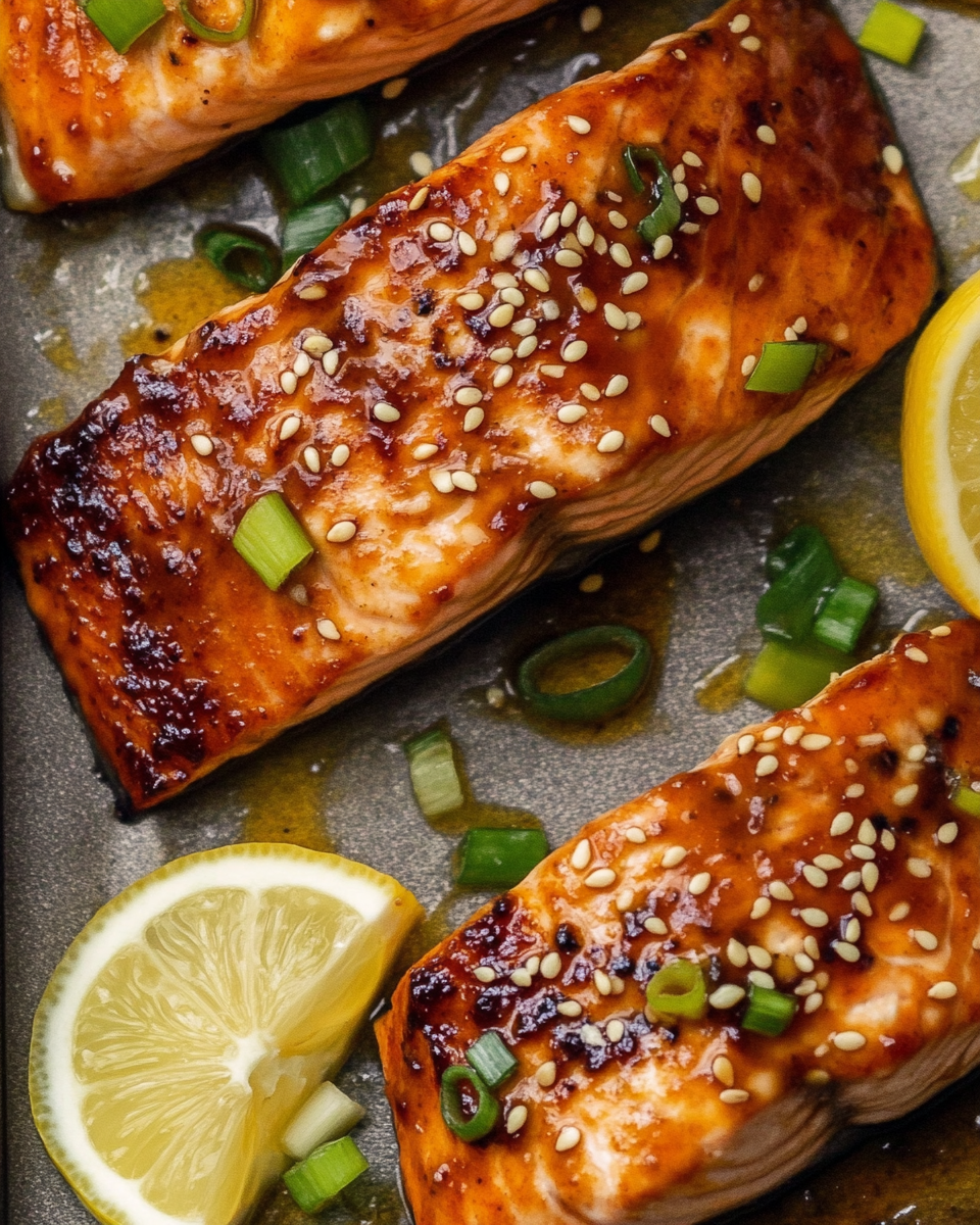 Ginger Sesame Salmon