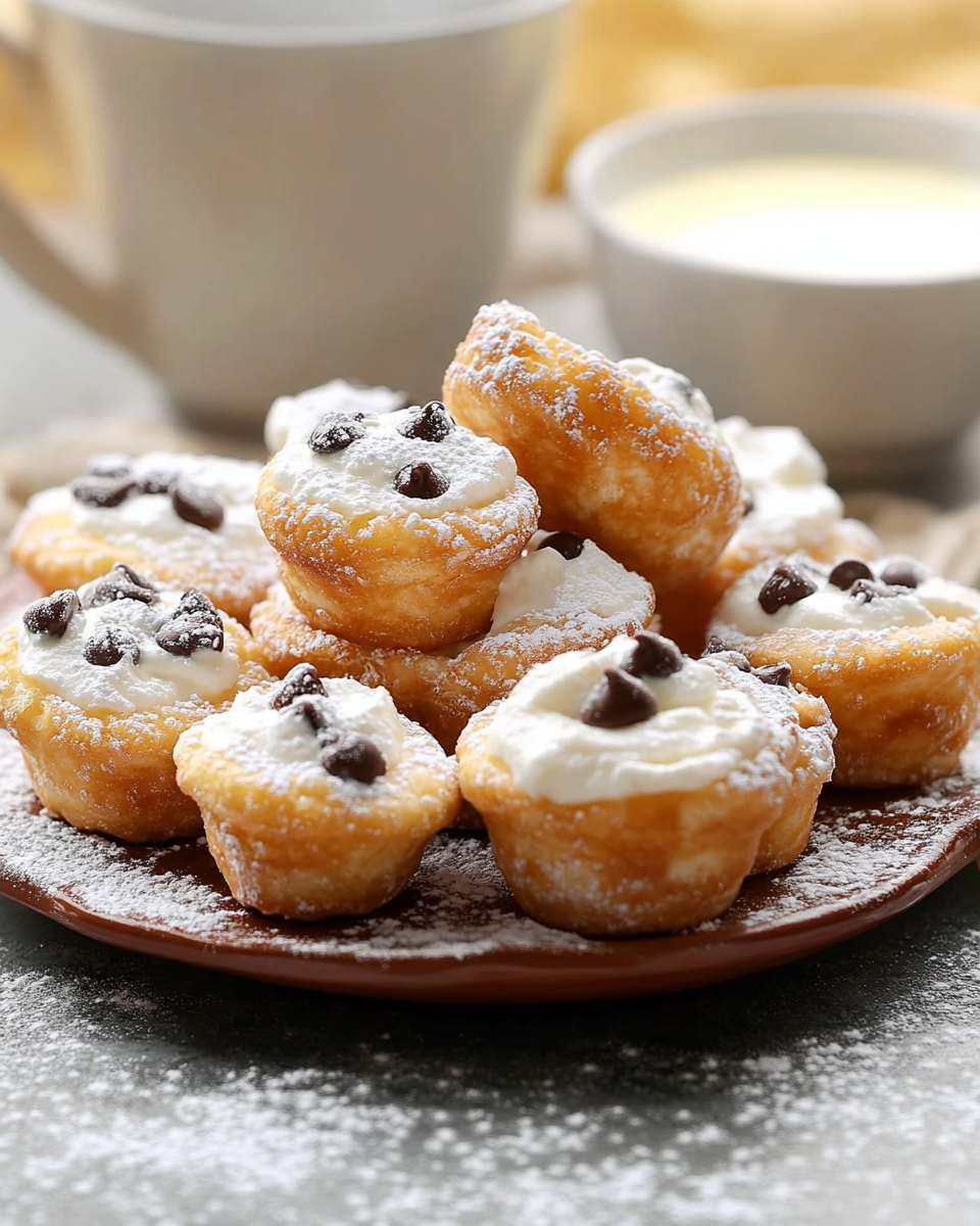 Mini Cannoli Cups