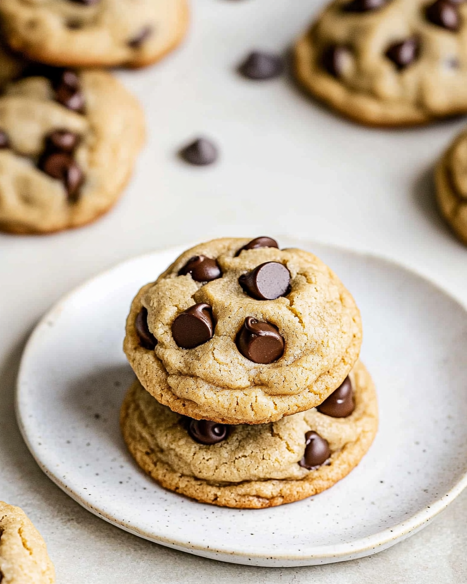 Peanut Butter Cookies with Chocolate Chips