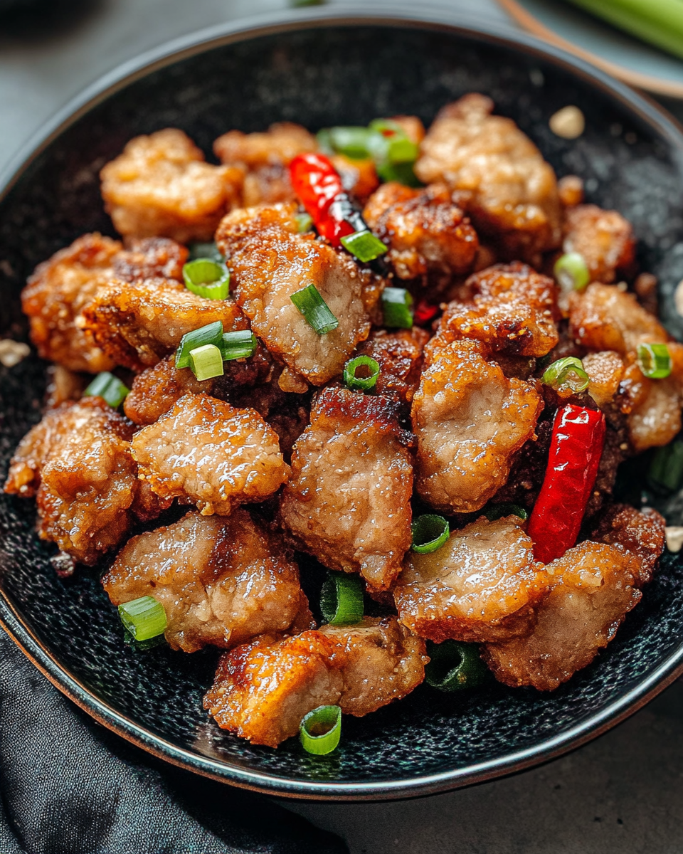 Salt and Pepper Pork Chops
