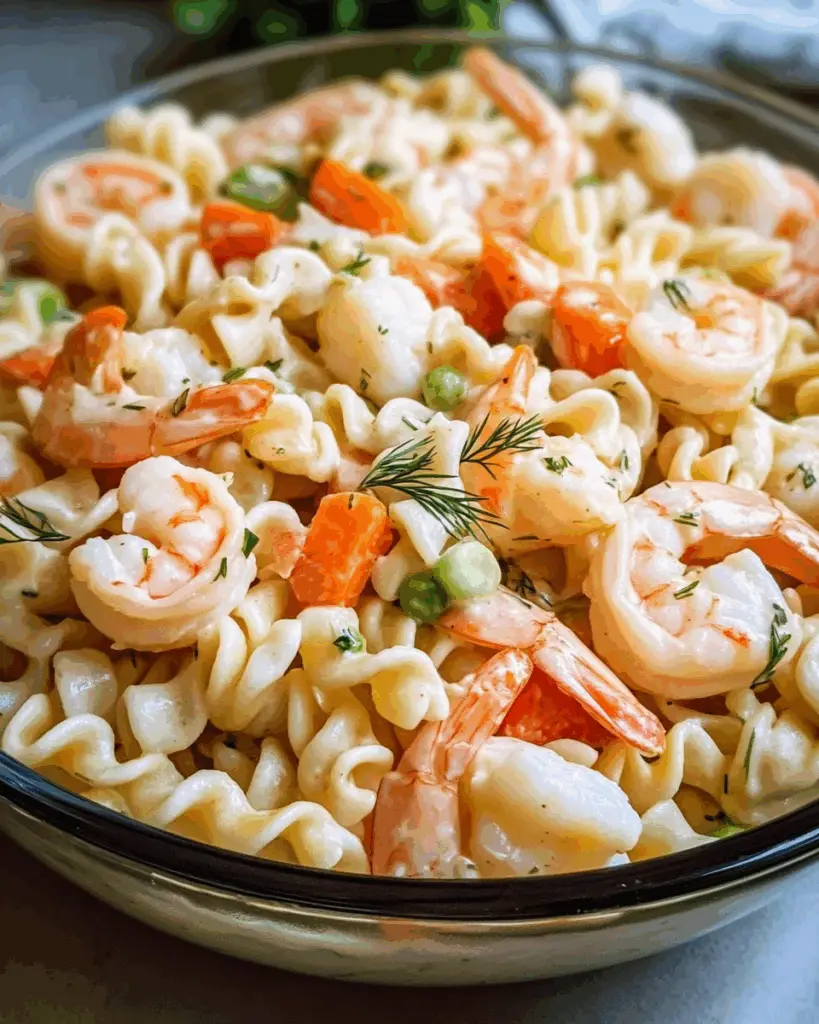 Seafood Pasta Salad Delight