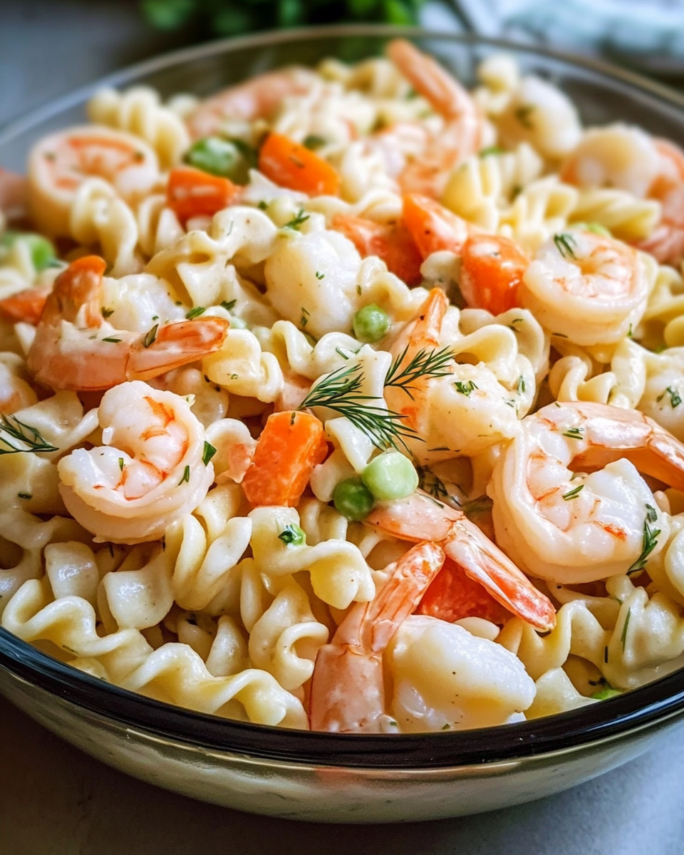 Seafood Pasta Salad Delight