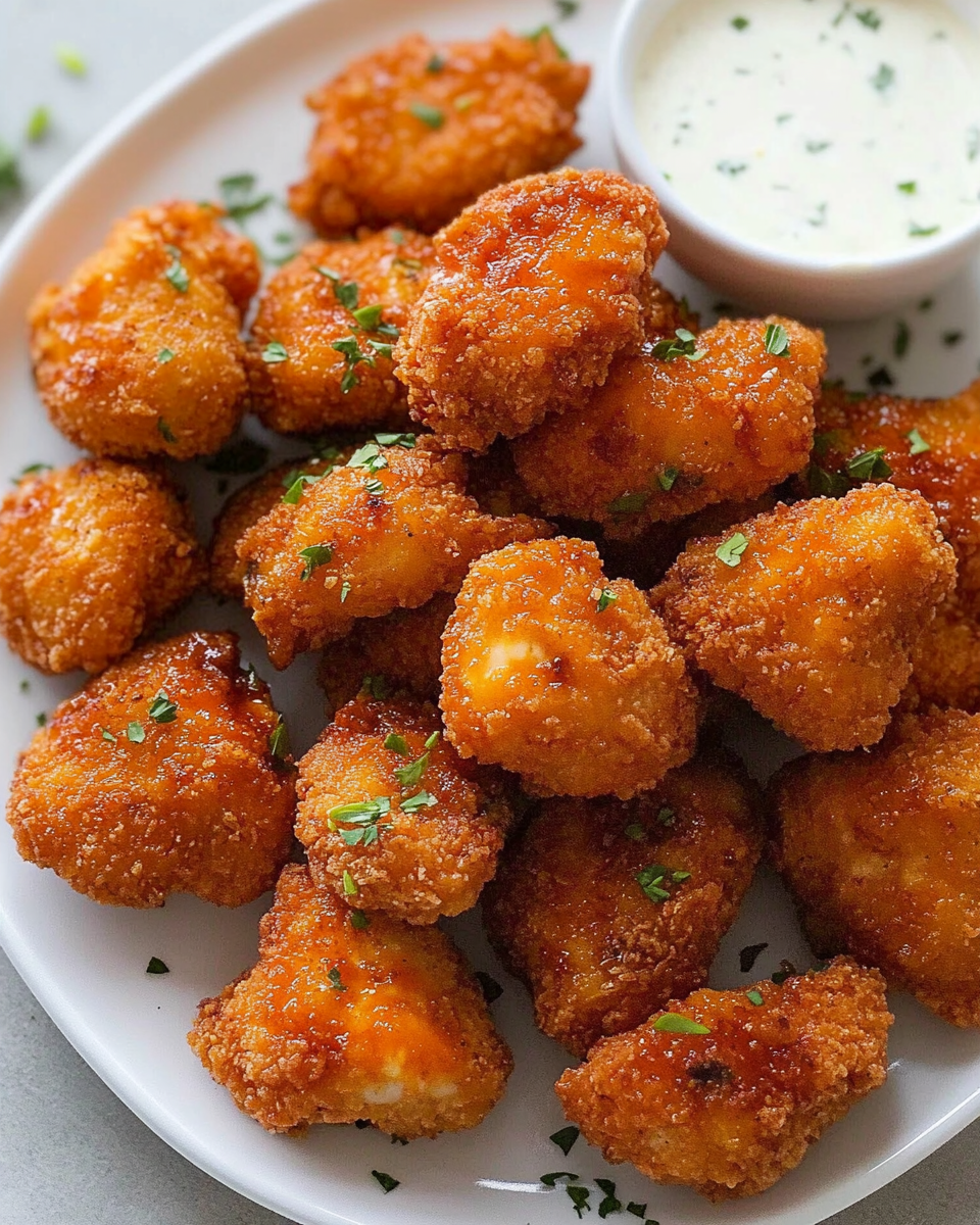 Air Fryer Buffalo Chicken Bites