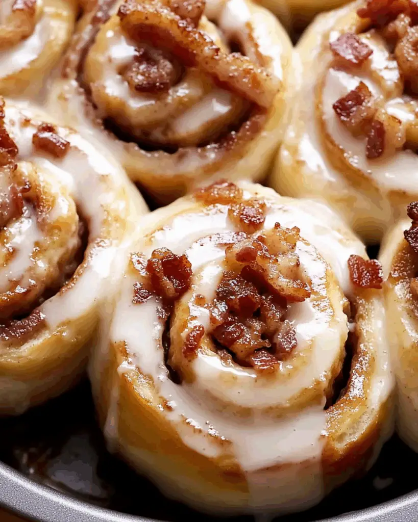 Bacon Cinnamon Rolls