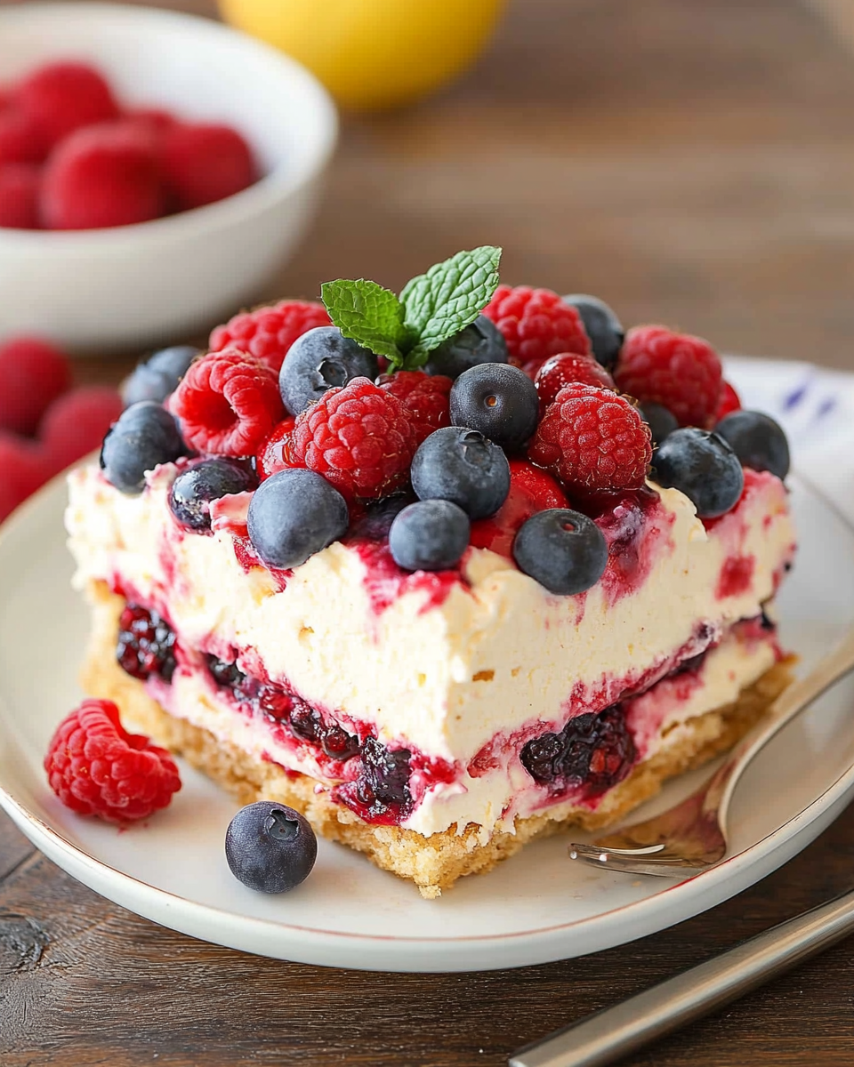 Berry Tiramisu Delight