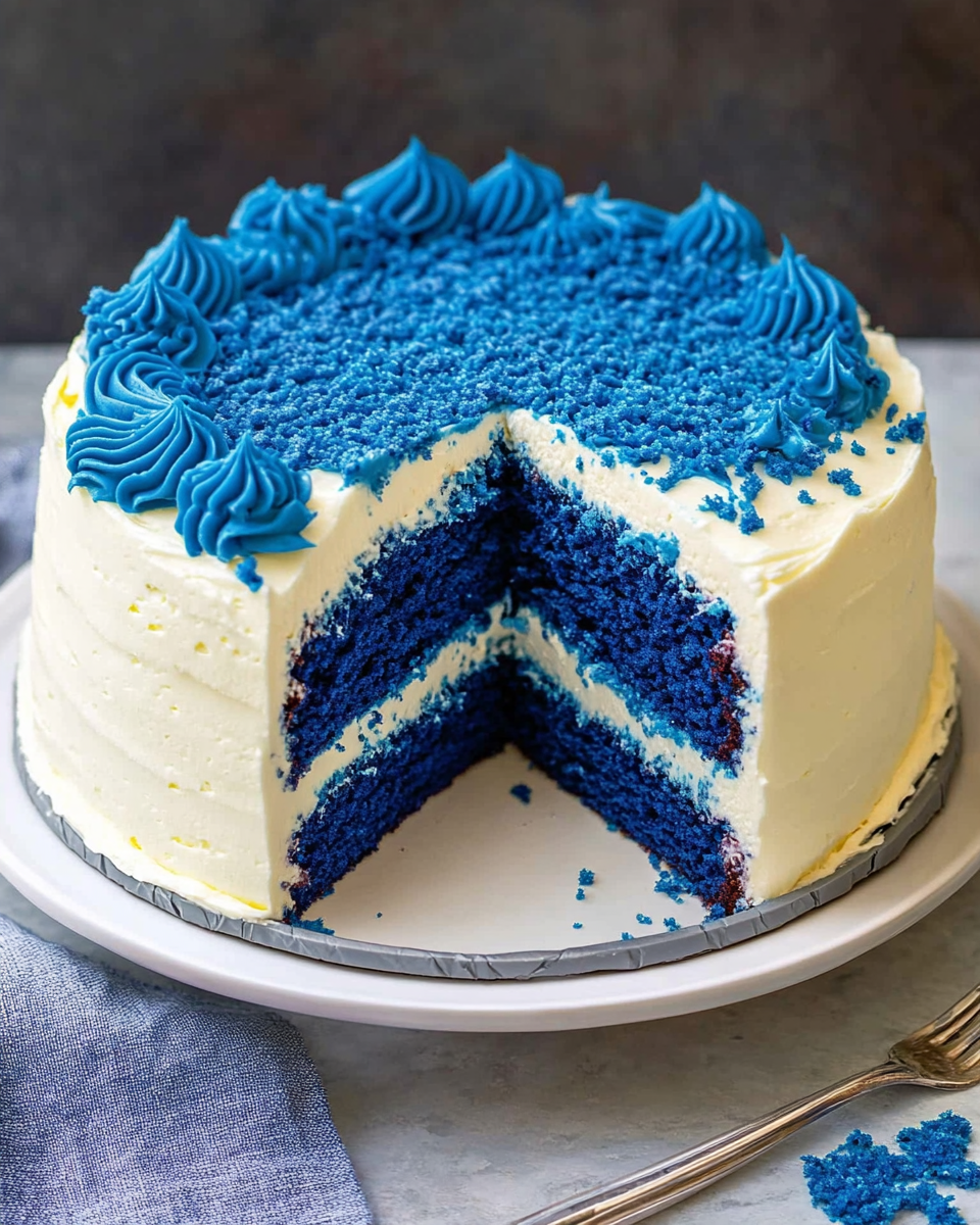 Blue Velvet Cake