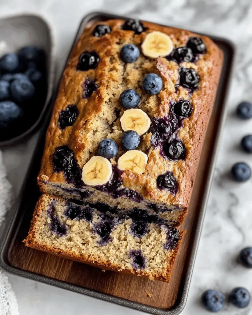 Blueberry Banana Bread