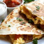 Cheesy Breakfast Quesadillas