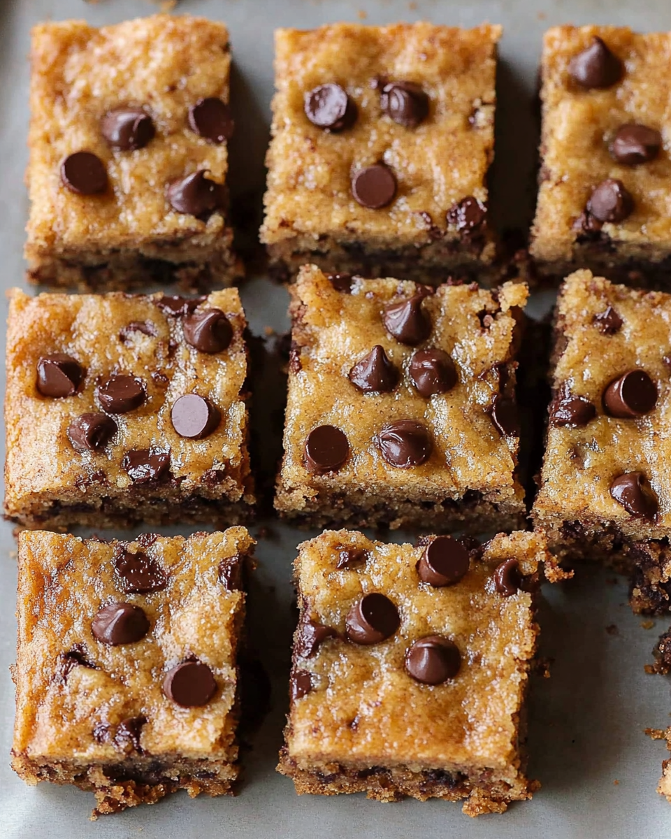 Chocolate Chip Banana Bars