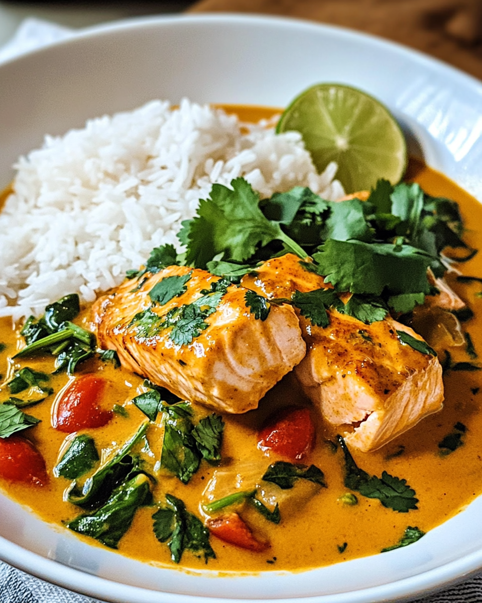 Coconut Salmon Curry