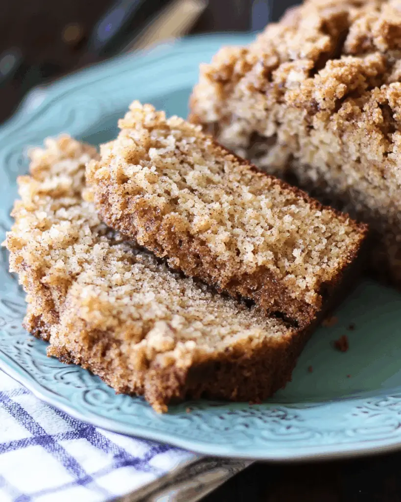 Coffee Cake Banana Bread