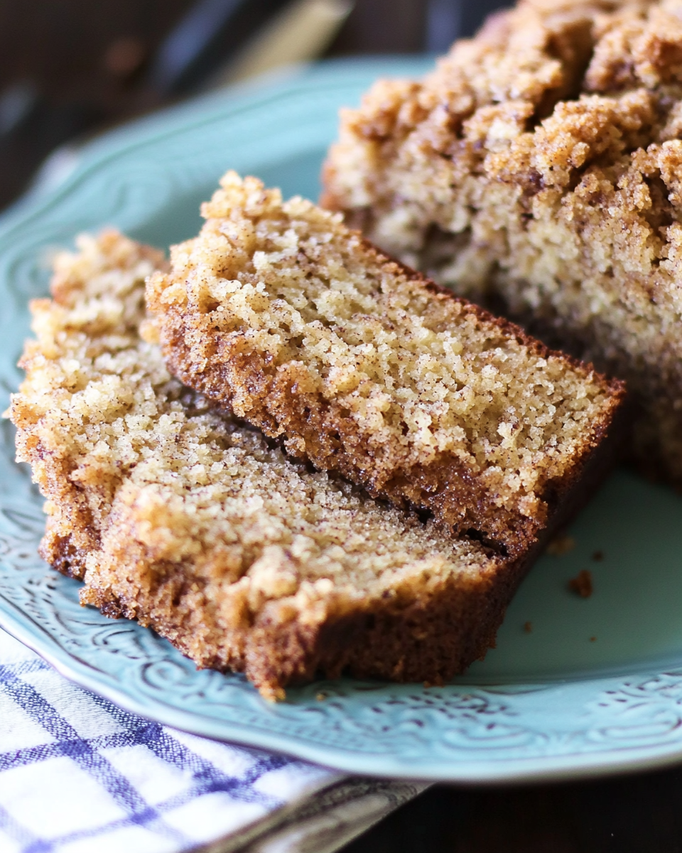Coffee Cake Banana Bread