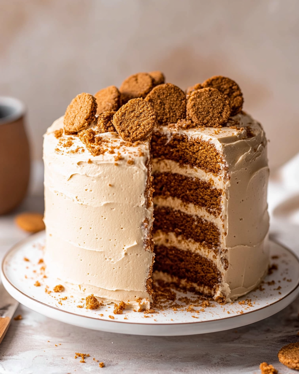 Cookie Butter Cake