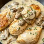 Creamy Garlic Mushroom Chicken