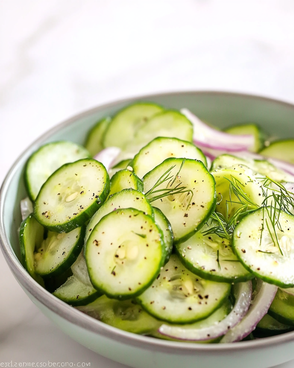 Cucumber Vinegar Salad