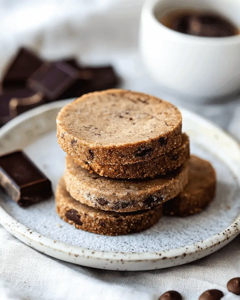 Espresso Chocolate Sablés