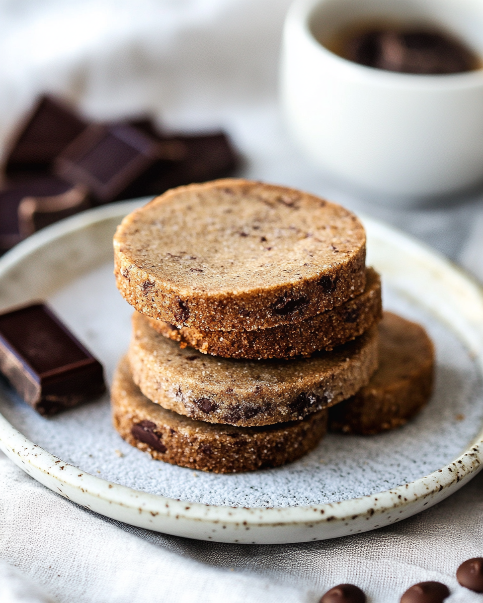 Espresso Chocolate Sablés