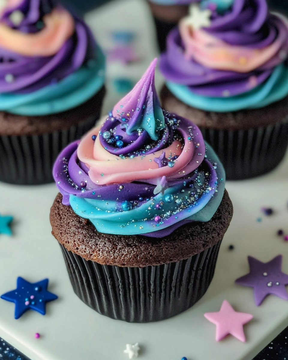 Galaxy Cupcakes