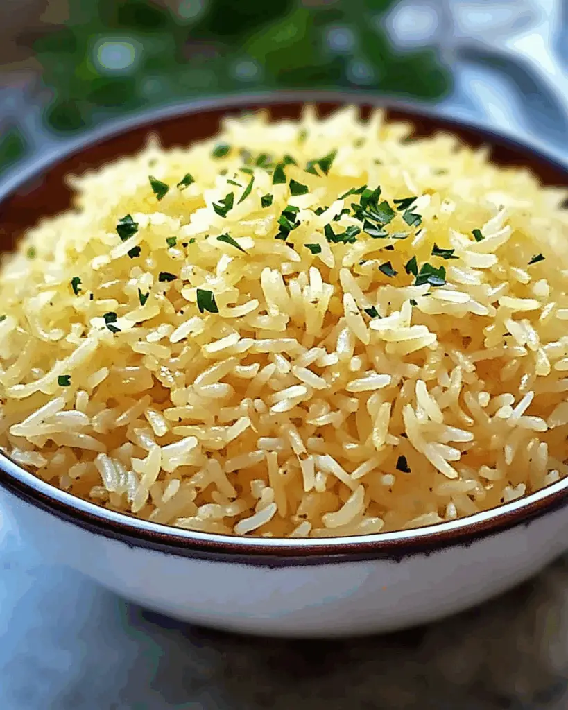 Golden Onion Butter Rice