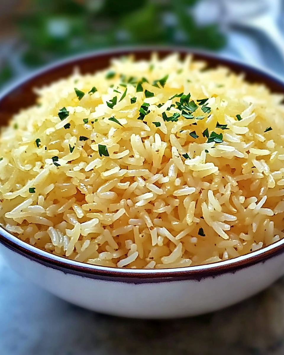 Golden Onion Butter Rice