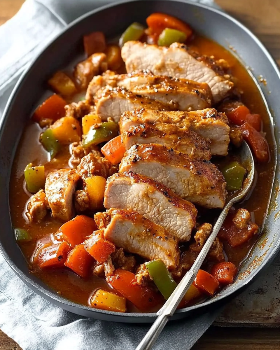Grandma Edna’s Cajun Pork