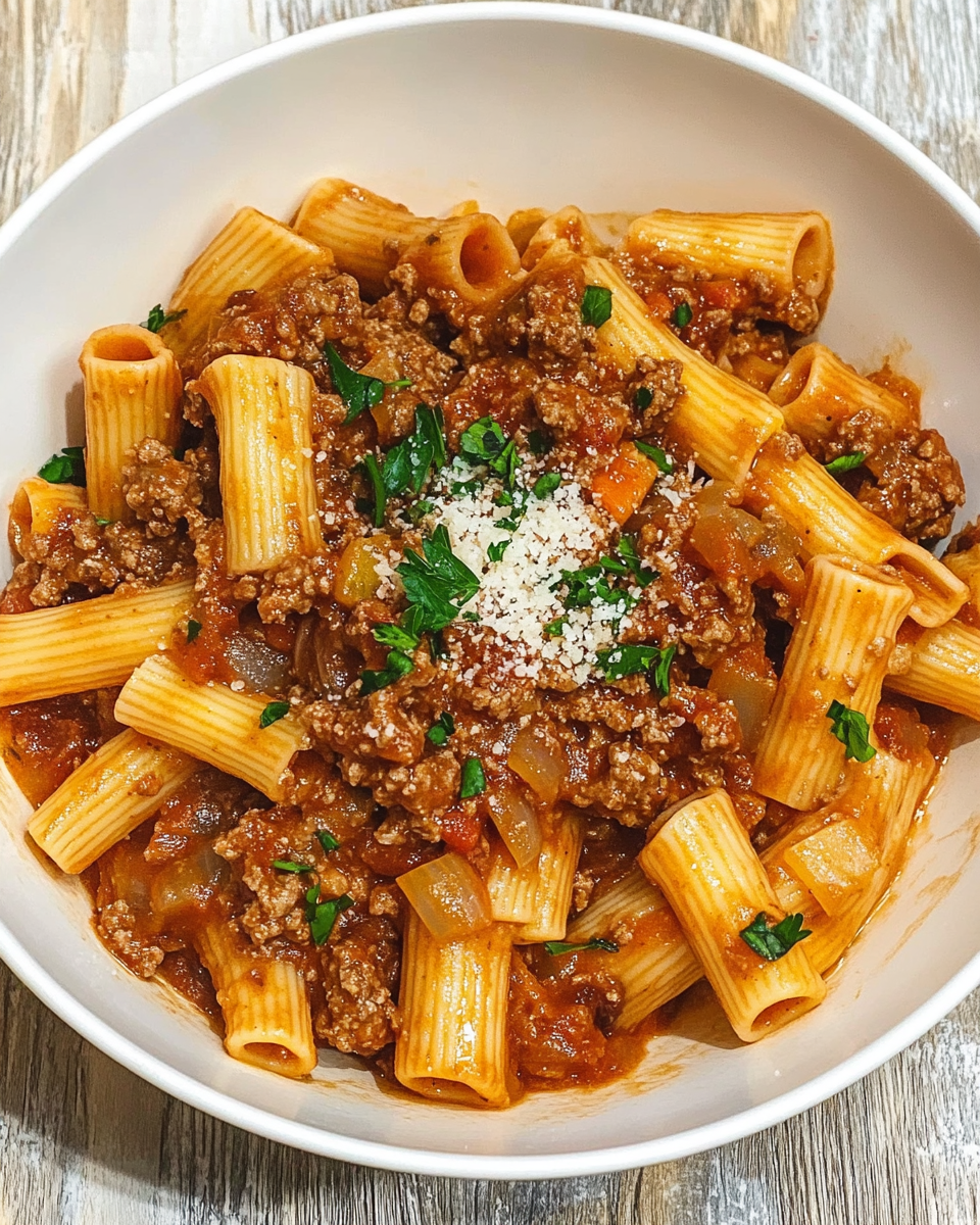 Hearty Beef Ragu Pasta