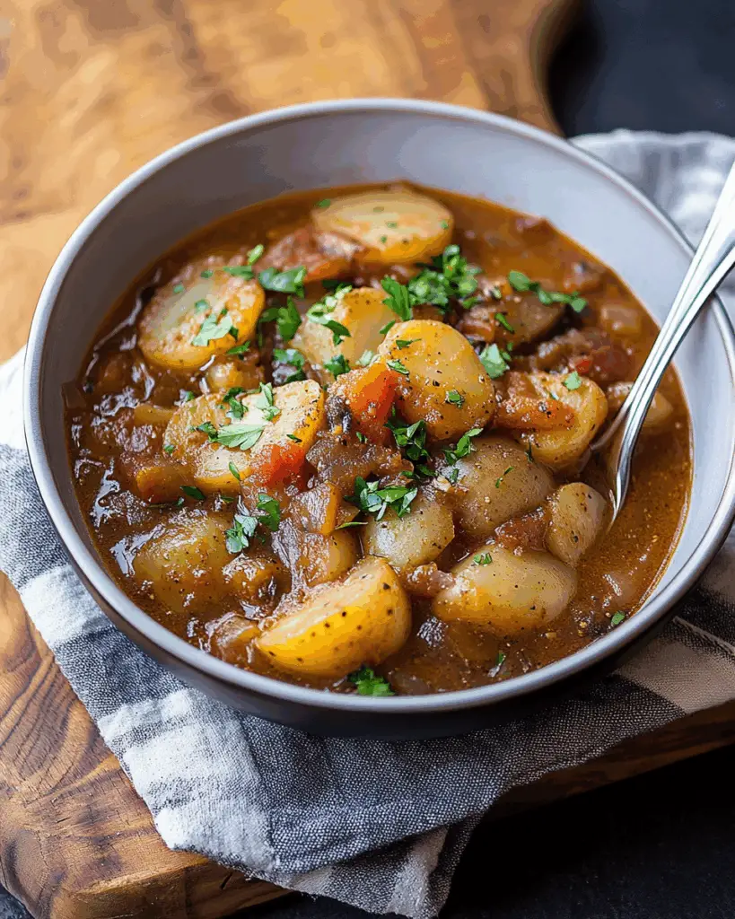 Hungarian Red Potato Goulash