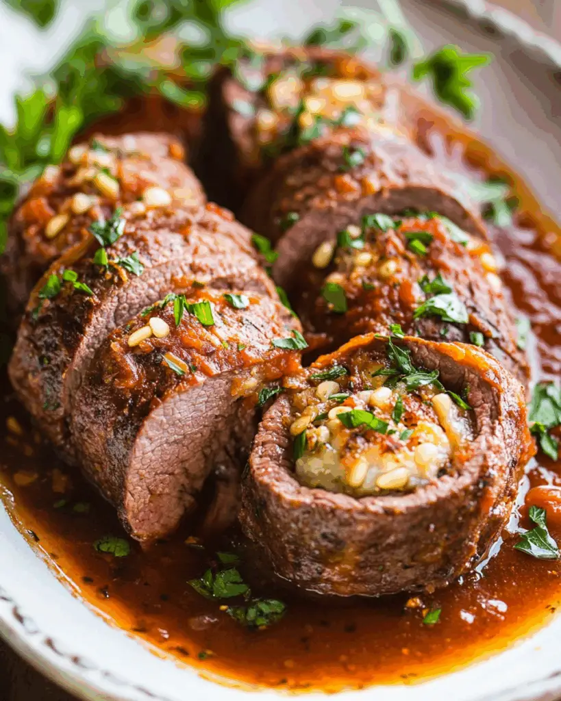Italian Beef Braciole