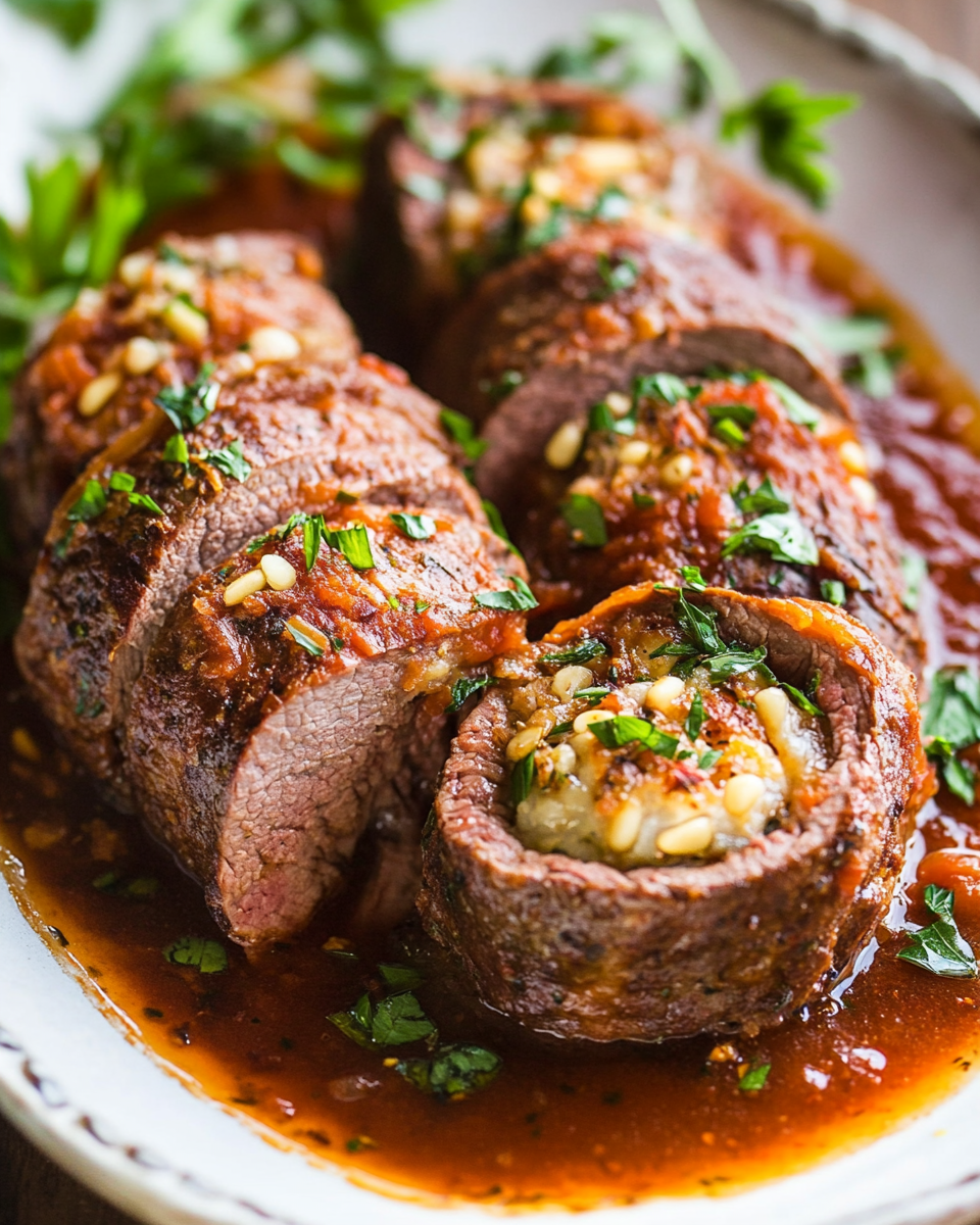 Italian Beef Braciole