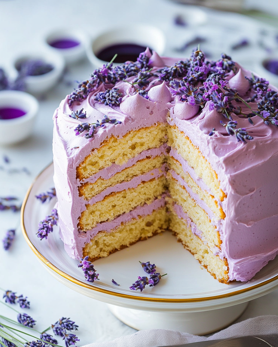 Lavender Cake