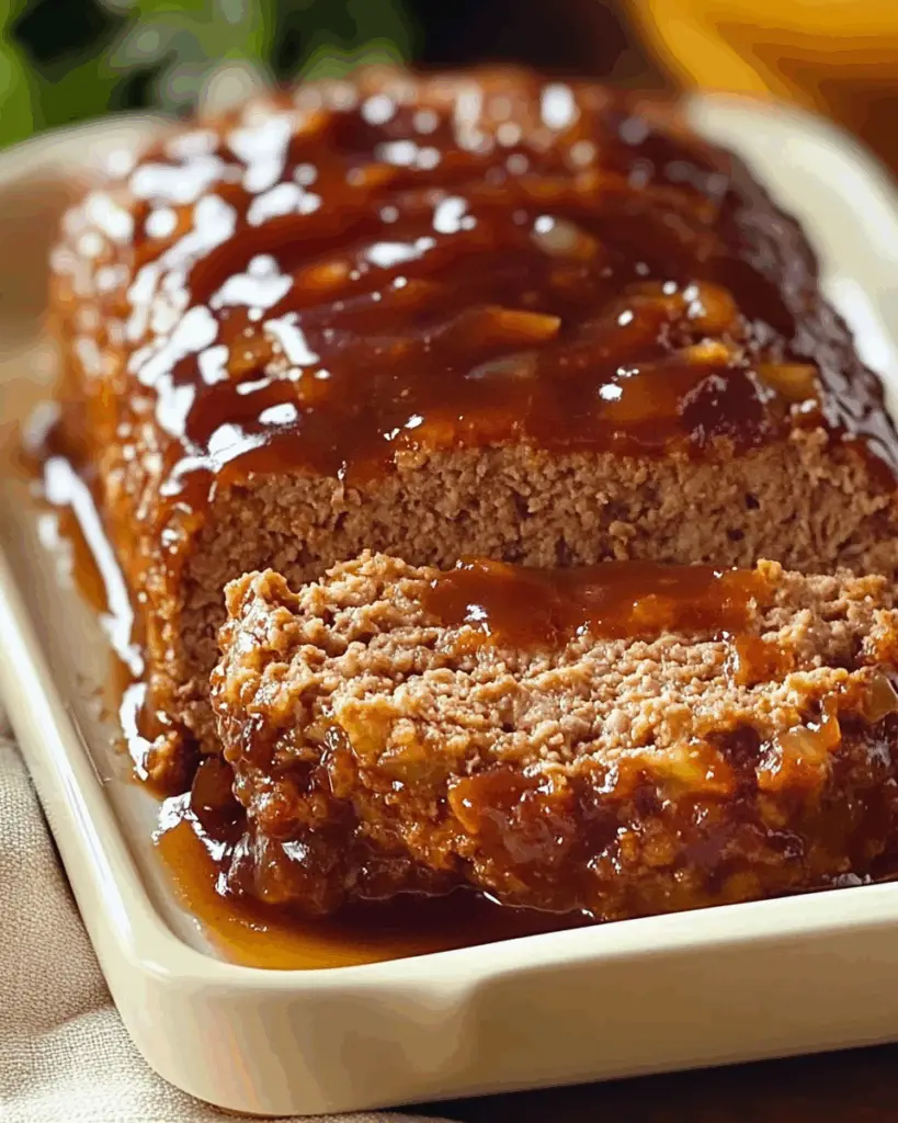 Lipton Onion Soup Meatloaf