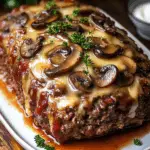 Mushroom Swiss Cheese Meatloaf
