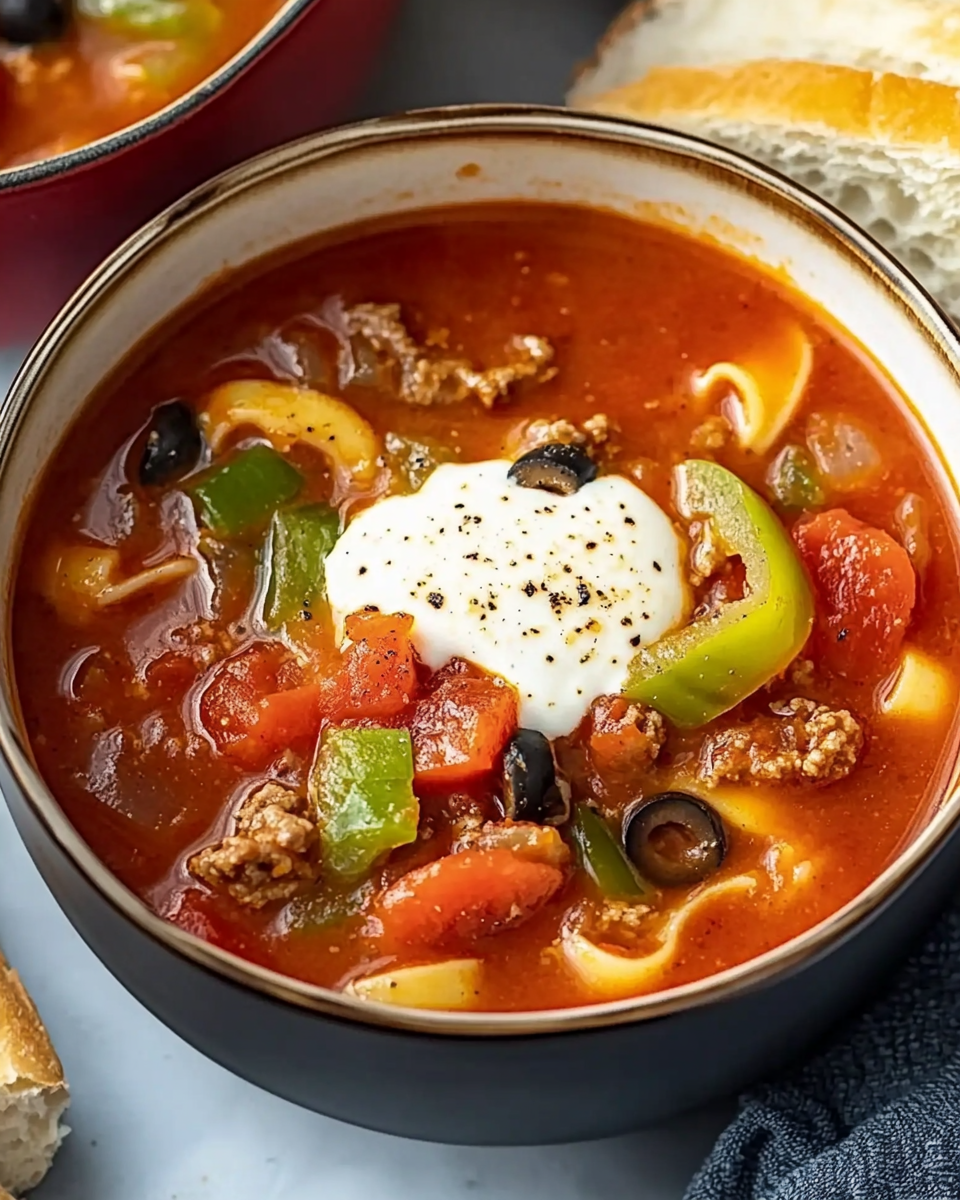 Pizza Soup
